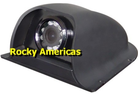 CCD Side Mount Color Night Vision Infrared Wide View Angle Vehicle Side View Backup Camera