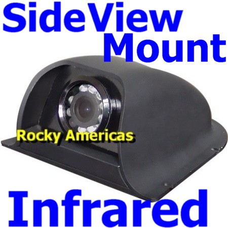 CCD Side Mount Color Night Vision Infrared Wide
                View Angle Vehicle Side View Backup Camera