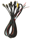 22-pin
                          poewr/audio/video cable
